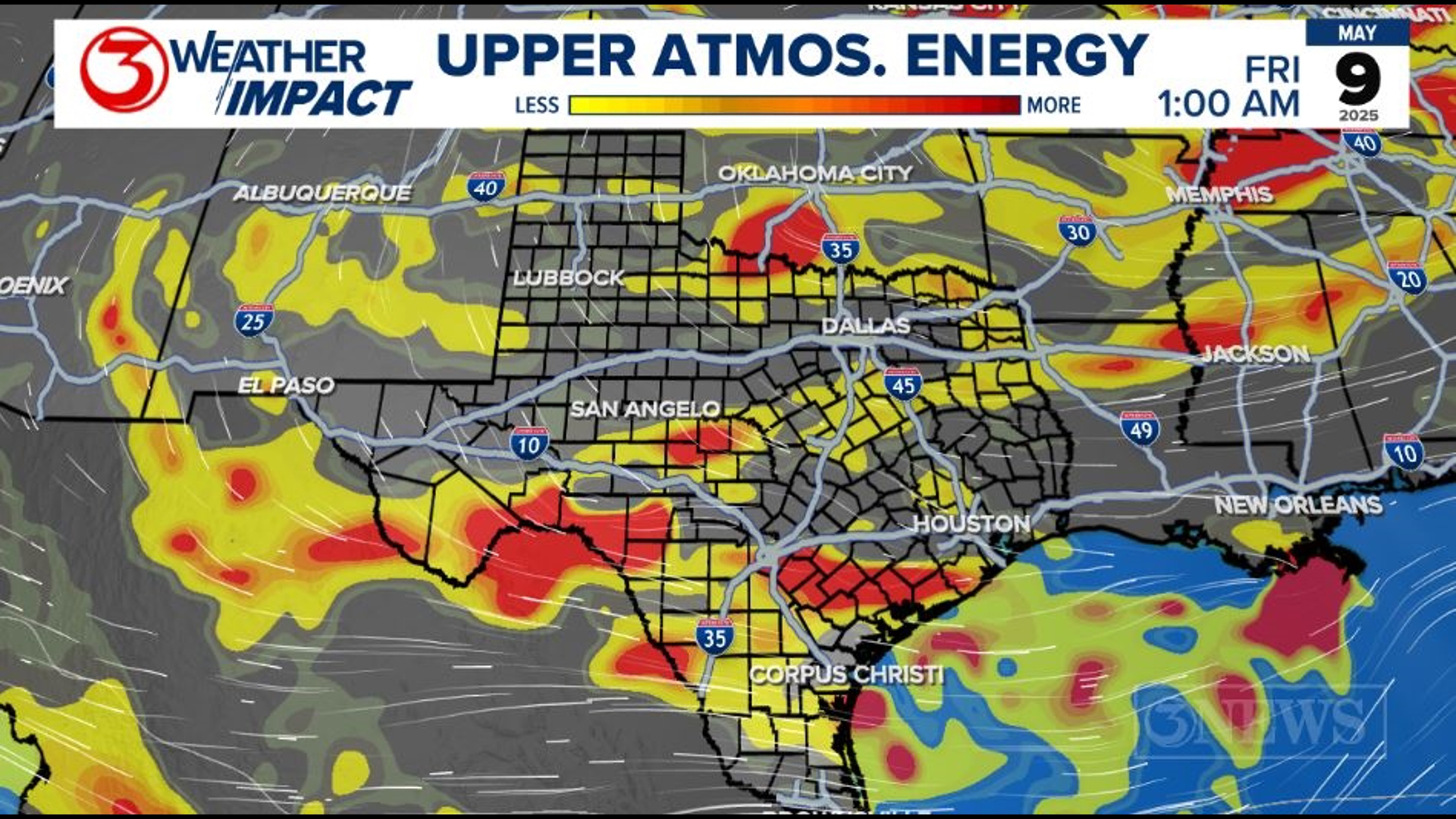 WEATHER IMPACT ALERT: Rain chances go up Tuesday night, Wednesday ...