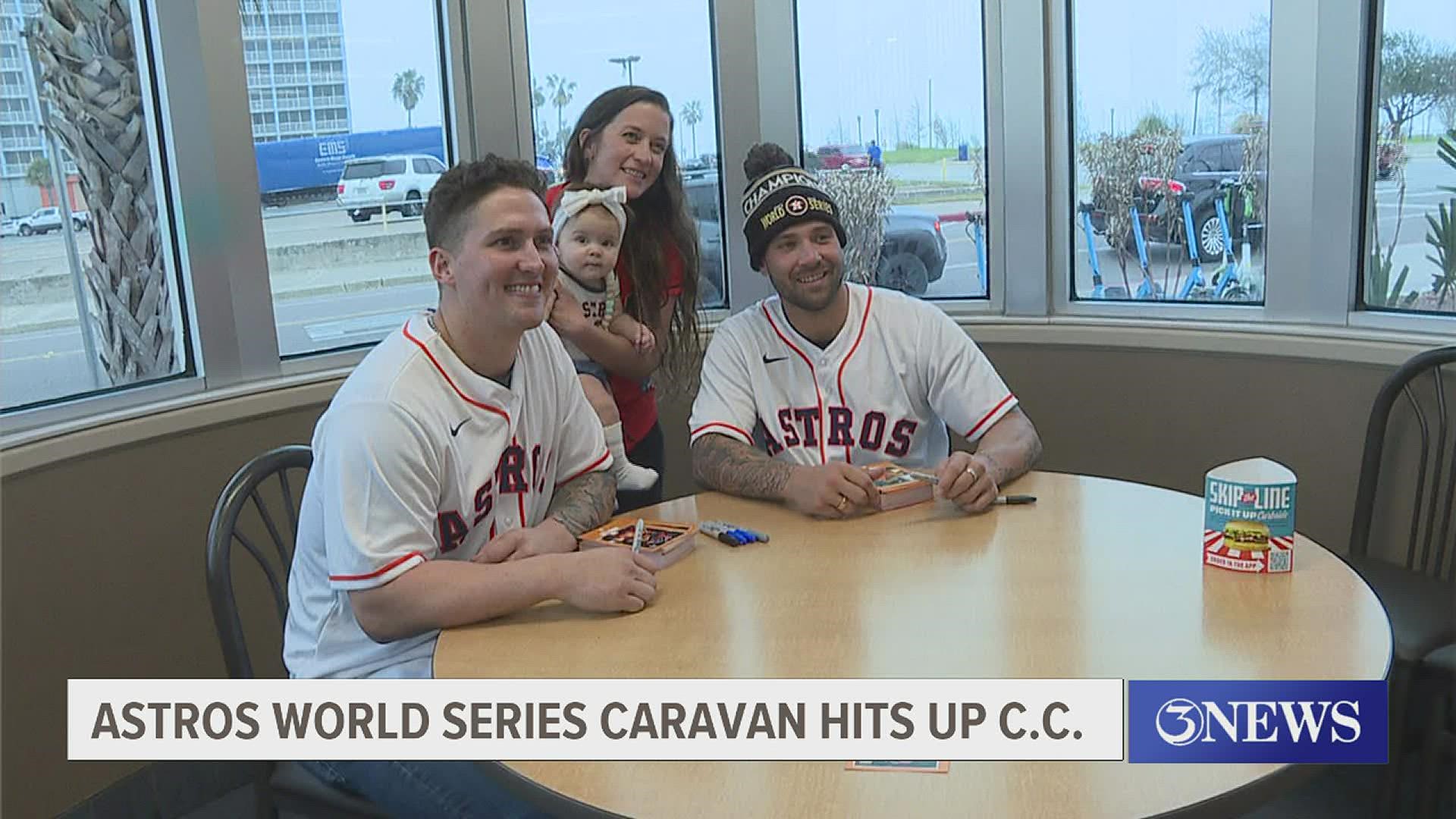 Astros players to meet fans at Corpus Christi Whataburger