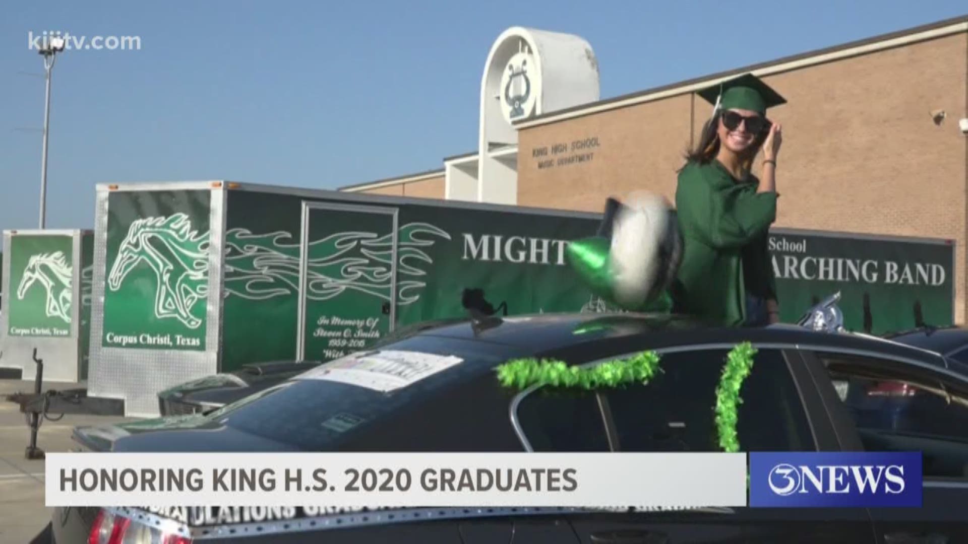 With the school year winding down, many school districts are coming up with fun, sweet and creative ways to celebrate their seniors.