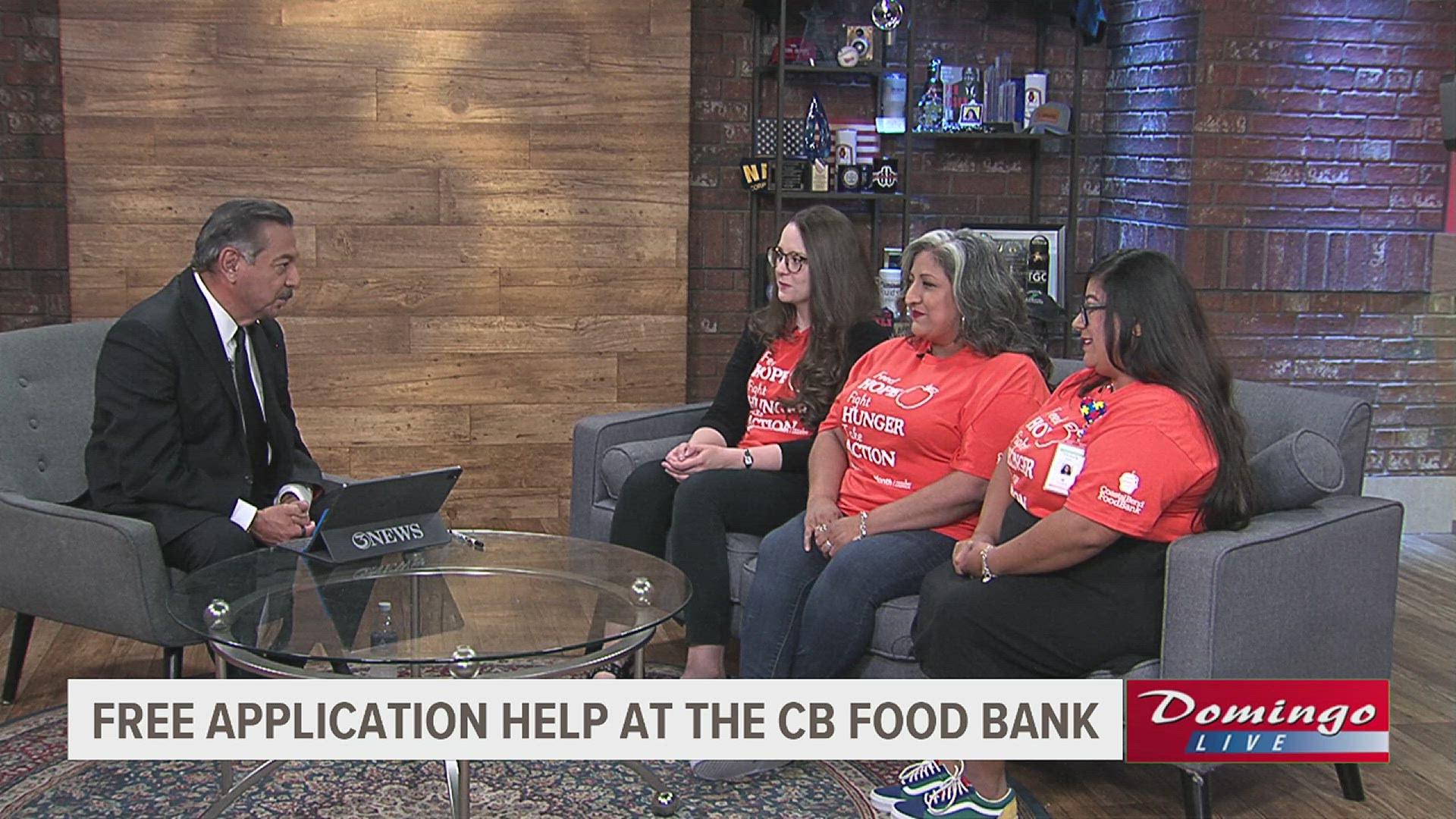 The Coastal Bend Food Bank's Social Services team joined us on Domingo Live to tell the public about their upcoming SNAPP Application Marathon Day event.