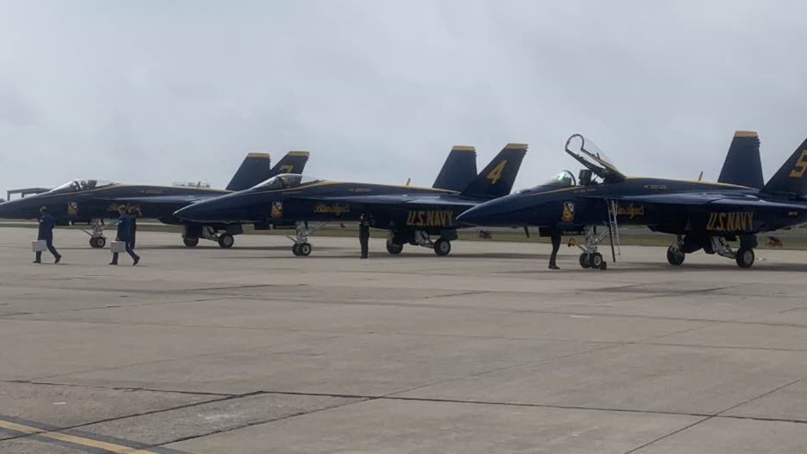 US Navy Blue Angels arrive in Corpus Christi | kiiitv.com