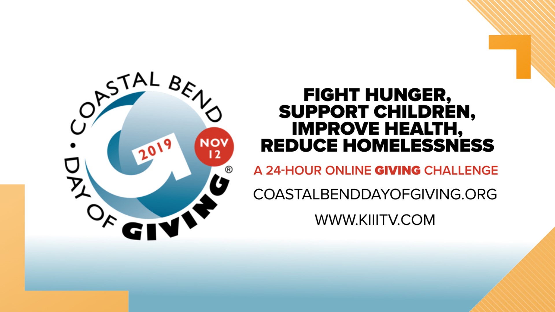 The 11th annual Coastal Bend Day of Giving kicked off Tuesday at midnight.