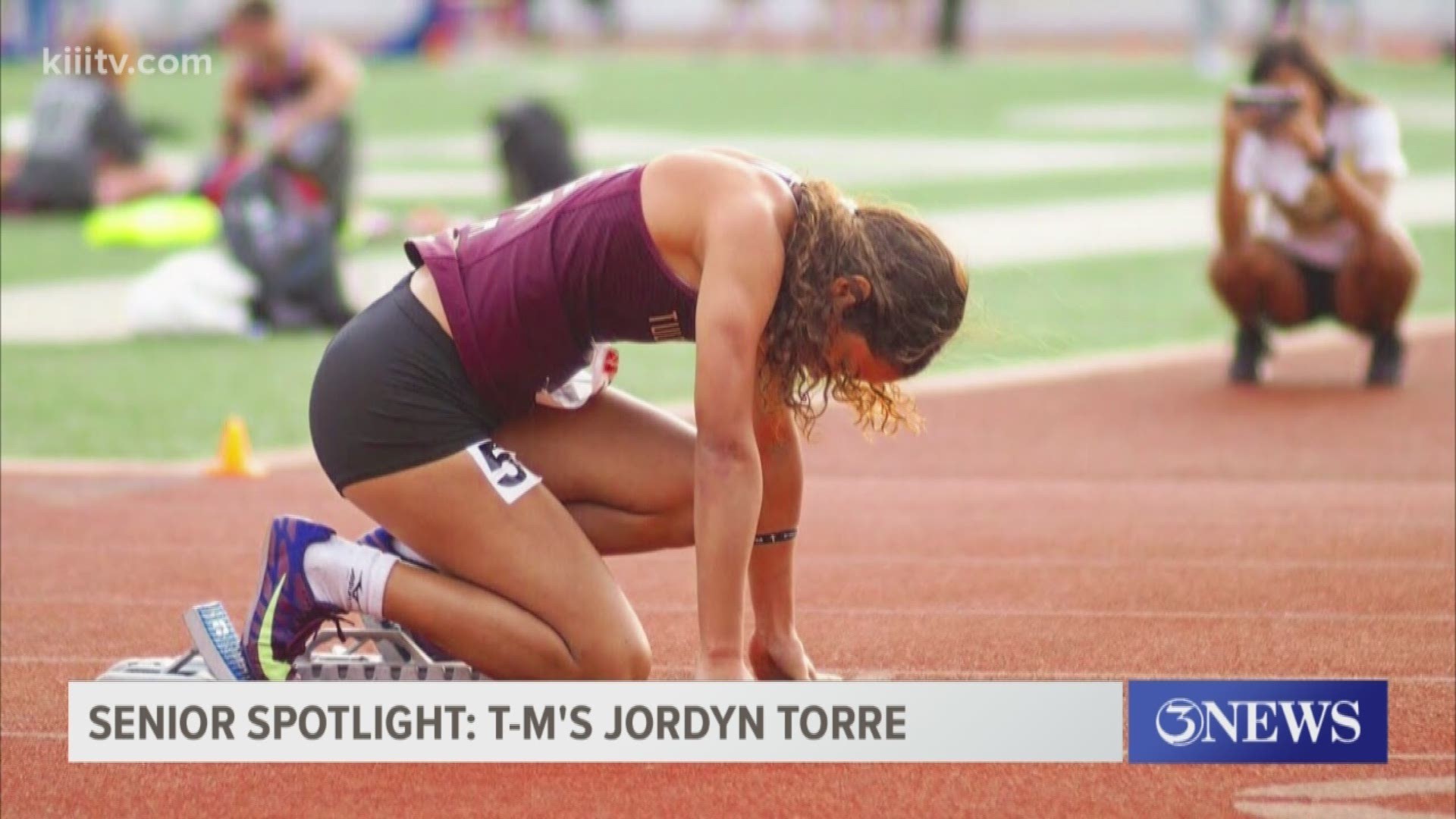 This week we started our senior spotlights to show some love to those who's season were cut short. Today, our attention turns to Tuloso-Midway's Jordyn Torre.