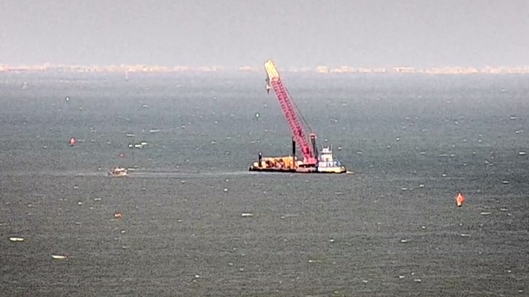 'Completely underwater': Vessel traffic restricted in Corpus Christi Ship Channel after boat sinks