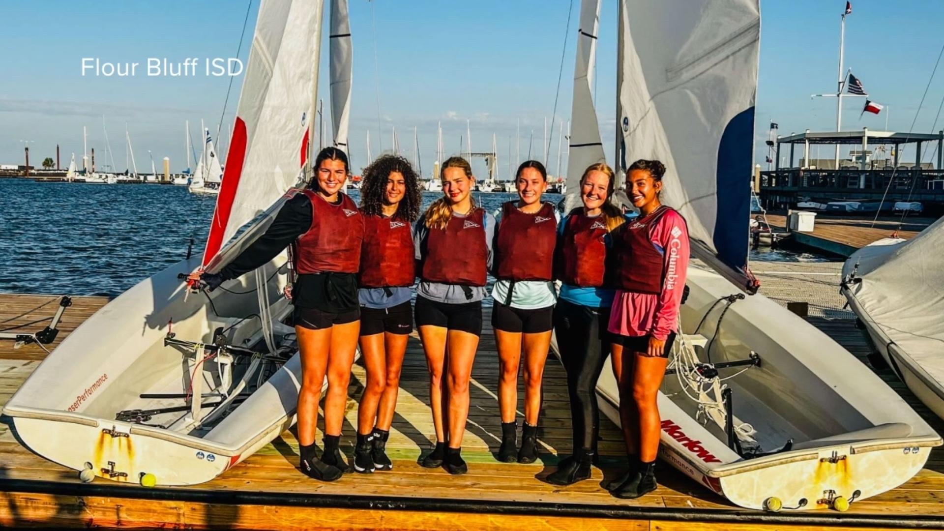 The sailing team qualified to compete in the PCISA Girls National Invitation Competition in San Diego, California next weekend with the best teams in the country!