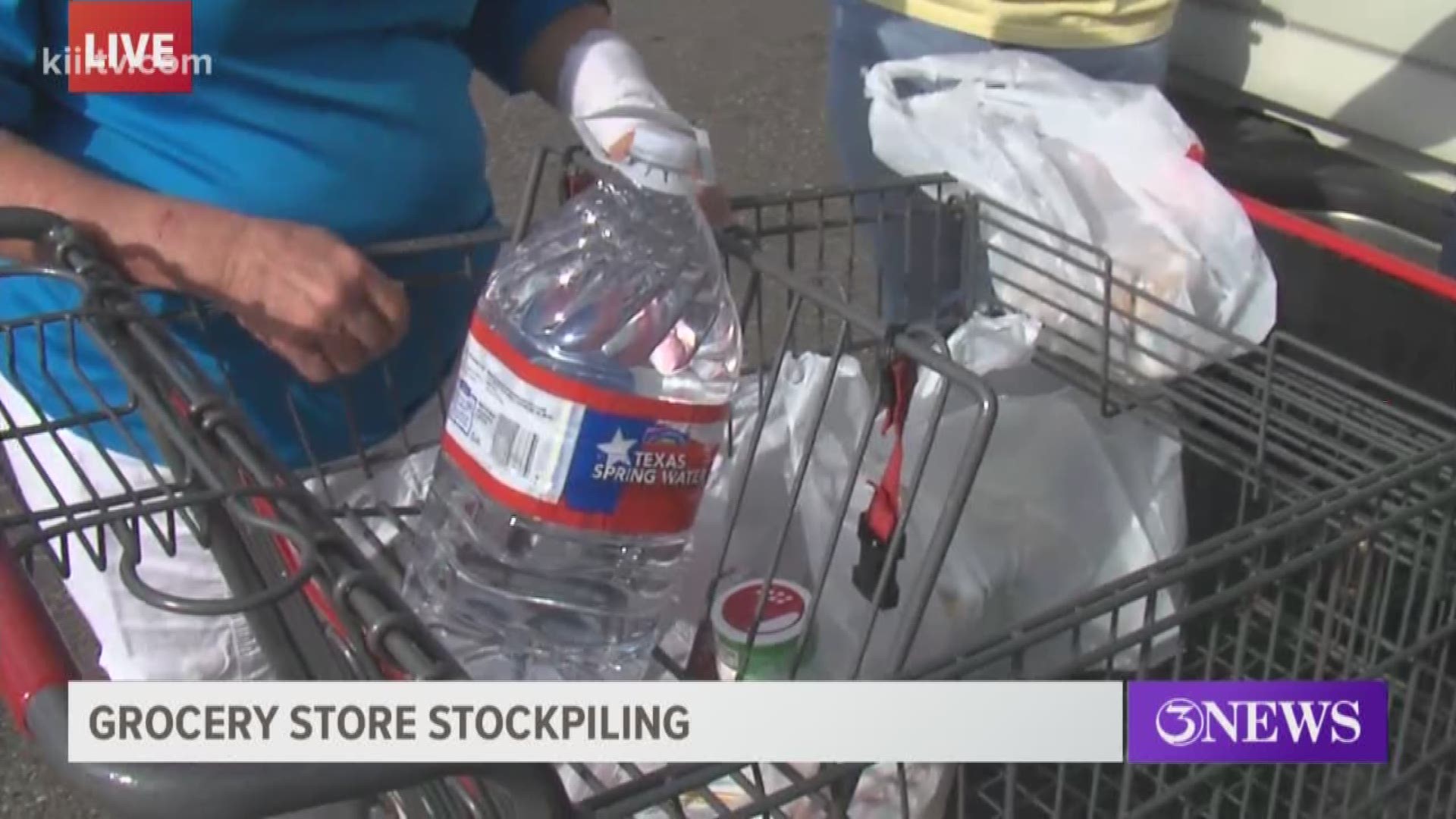 As of Tuesday, many Coastal Bend residents were still having trouble getting what they need from the grocery stores.