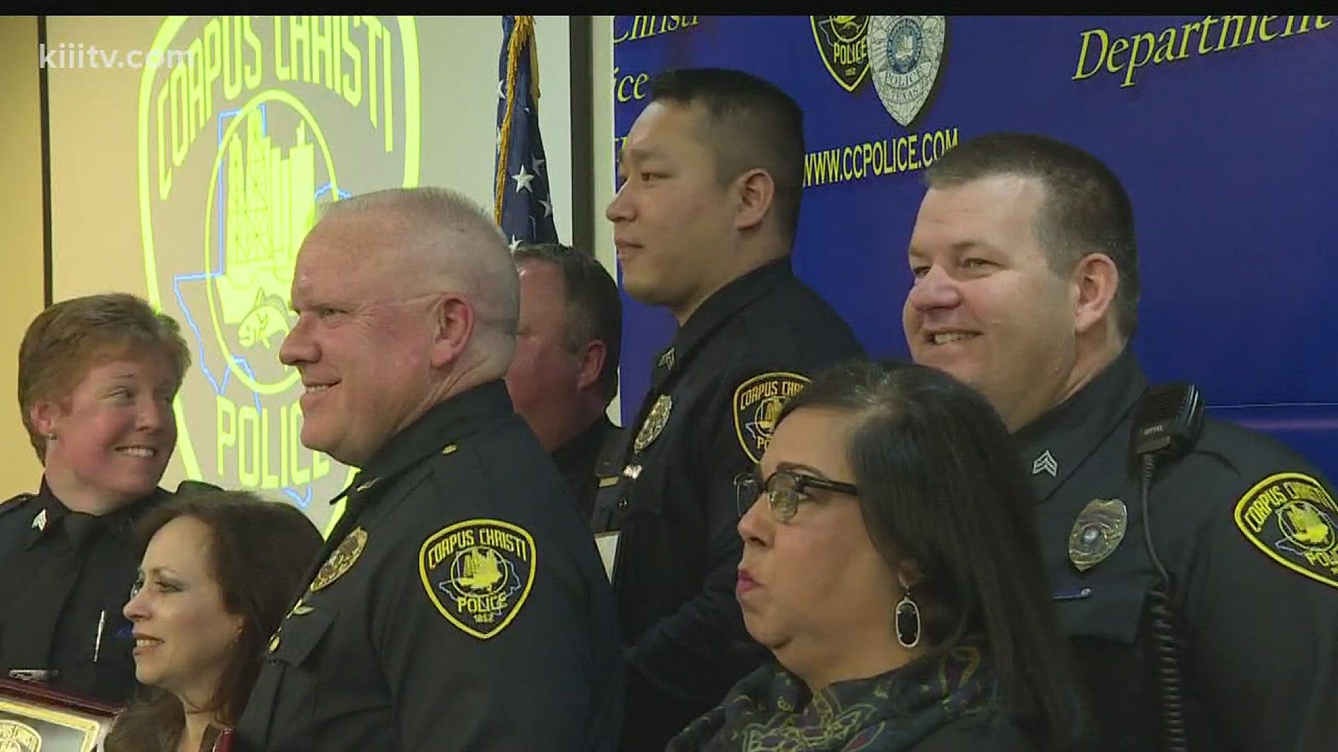 Corpus Christi Police Department officers awarded for saving lives ...