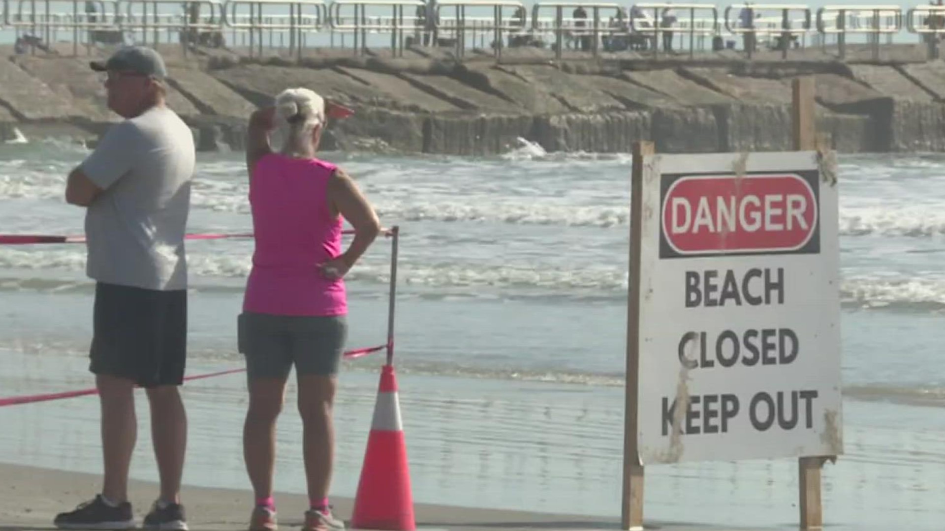 It has been there since September, when Hurricane Ian created rough conditions that partially submerged the barge.