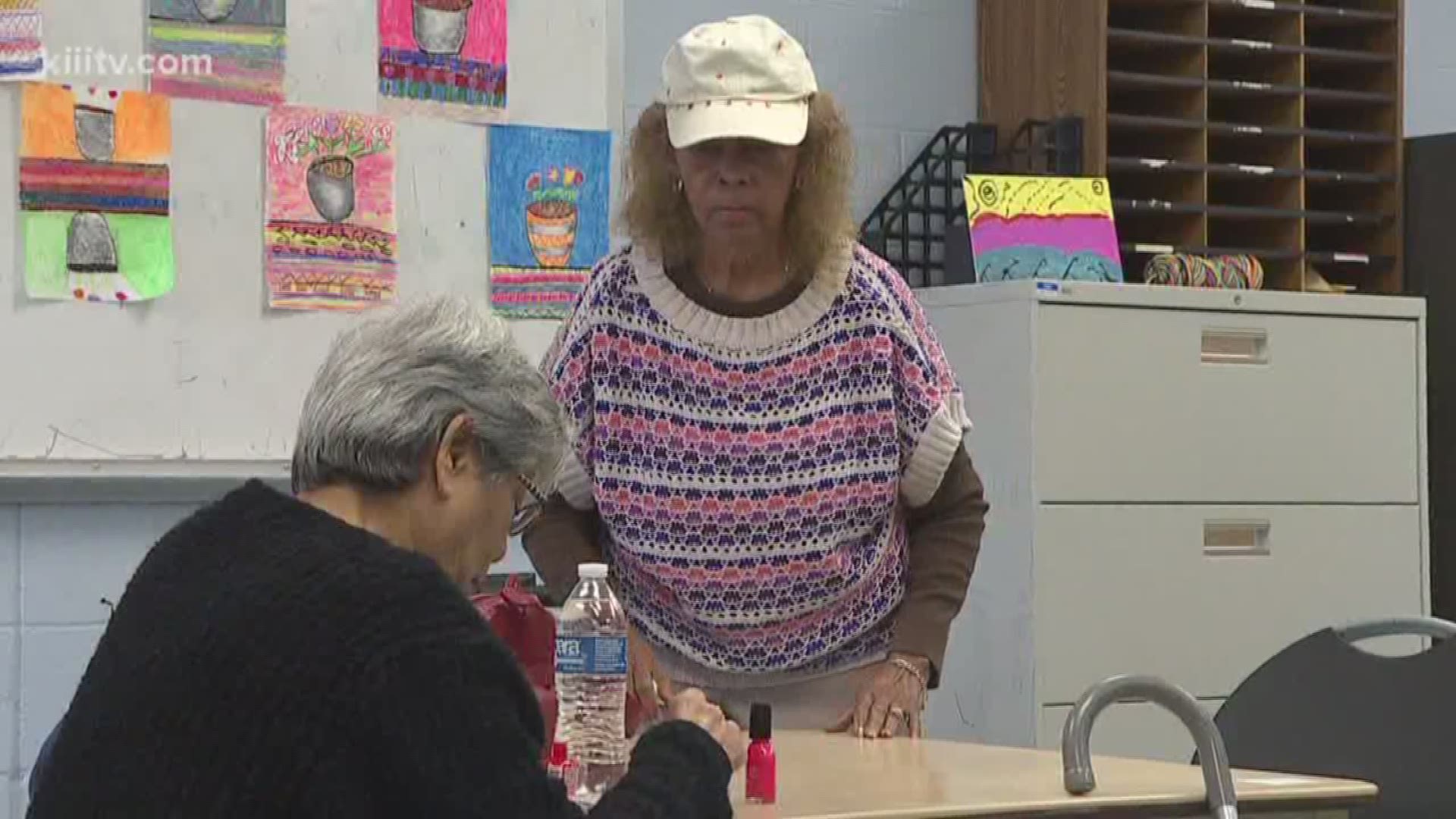 A Corpus Christi woman is helping senior citizens embrace the spirit of volunteering while enjoying some one-on-one attention.