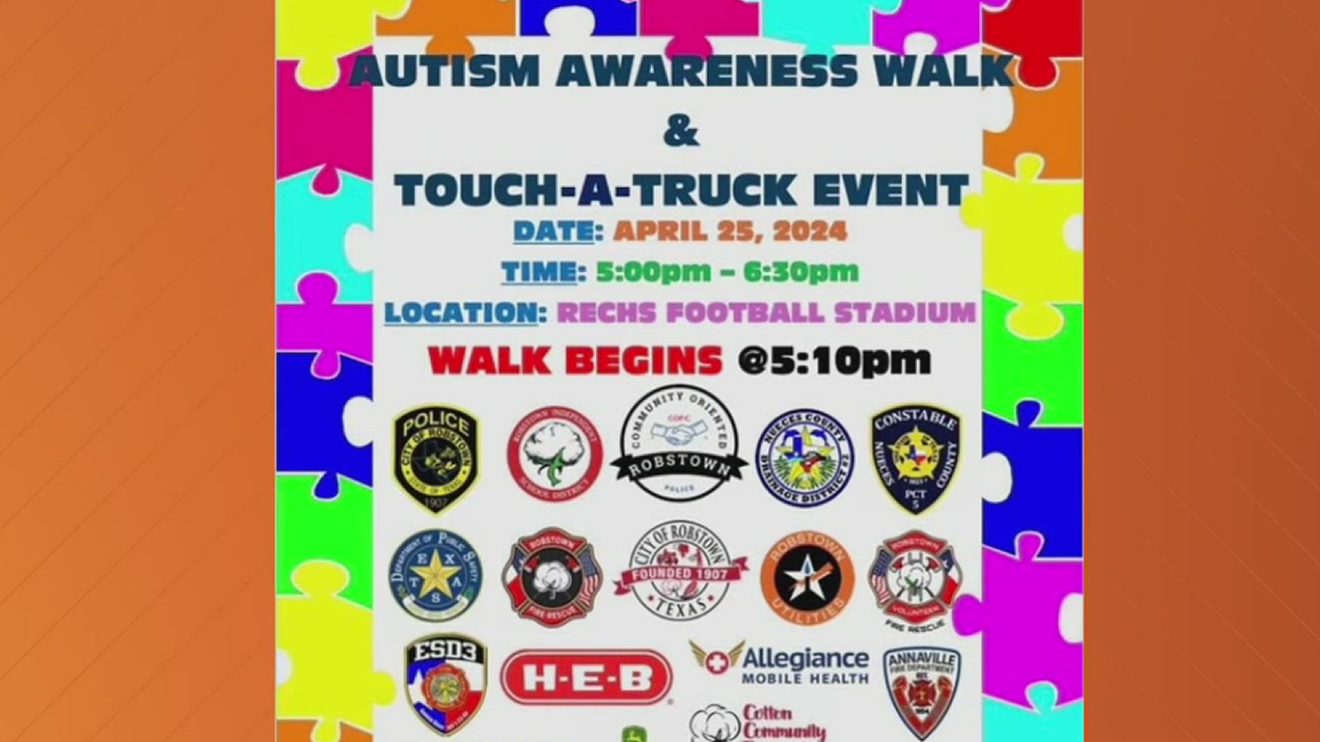 Autism Awareness Walk and Touch-a-truck event happening Thursday ...