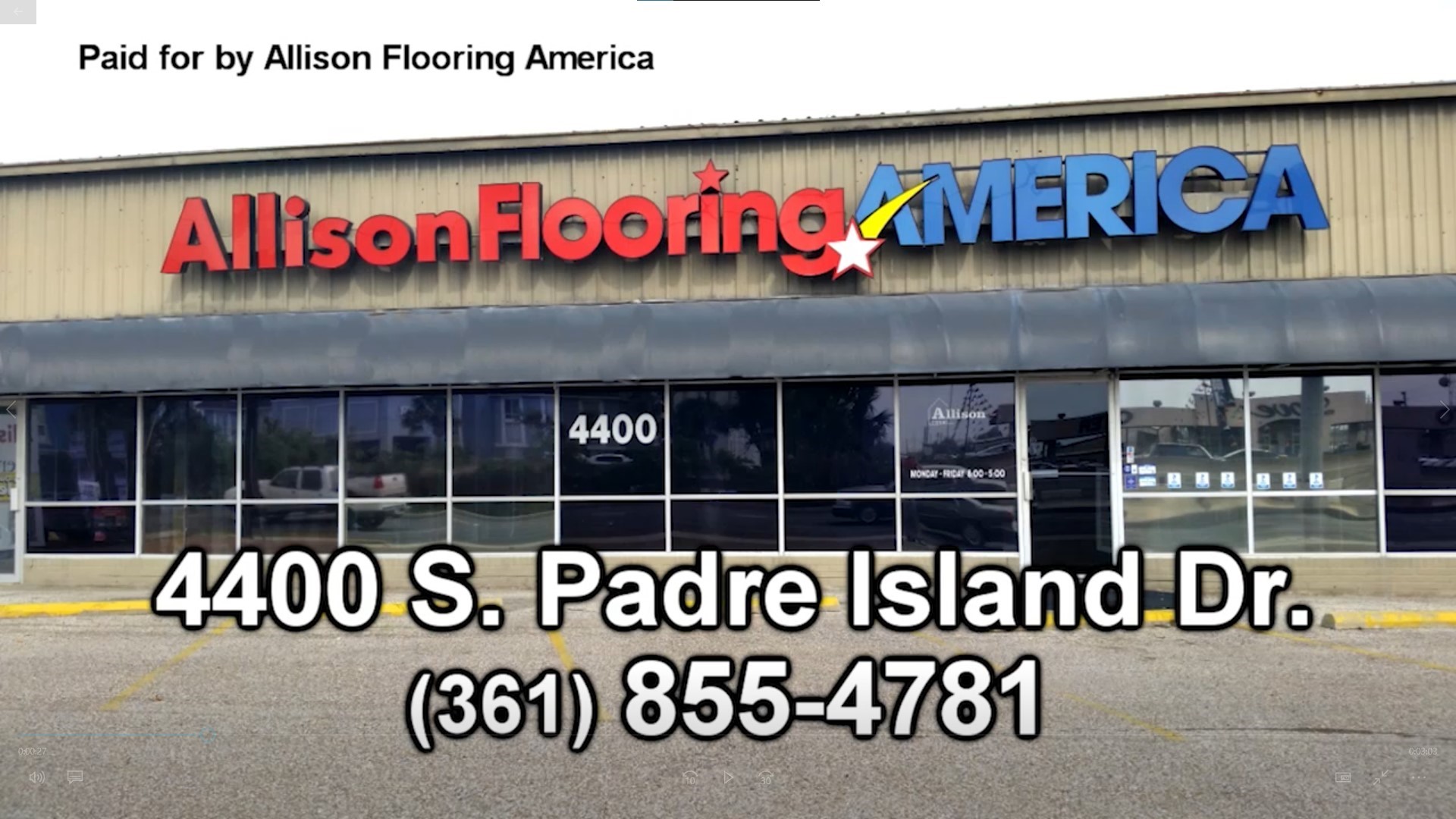Around the Bend is a weekly sponsored segment featuring businesses in the Coastal Bend. In this segment, Allison Flooring America discusses waterproof flooring.