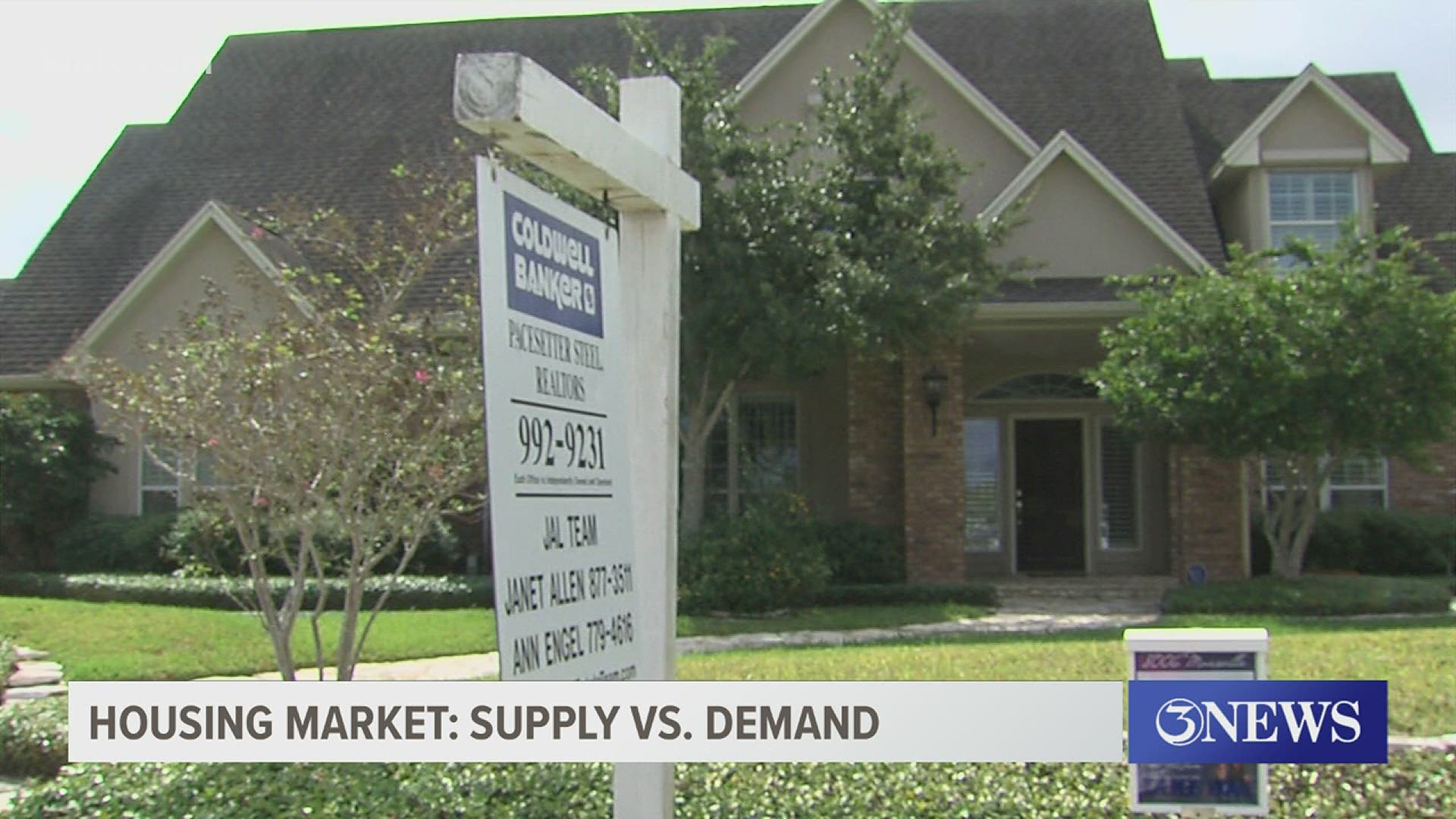 A few months ago, was a good time to buy a home in Corpus Christi because of low interest rates. Well, now, there are plenty of new homeowners.
