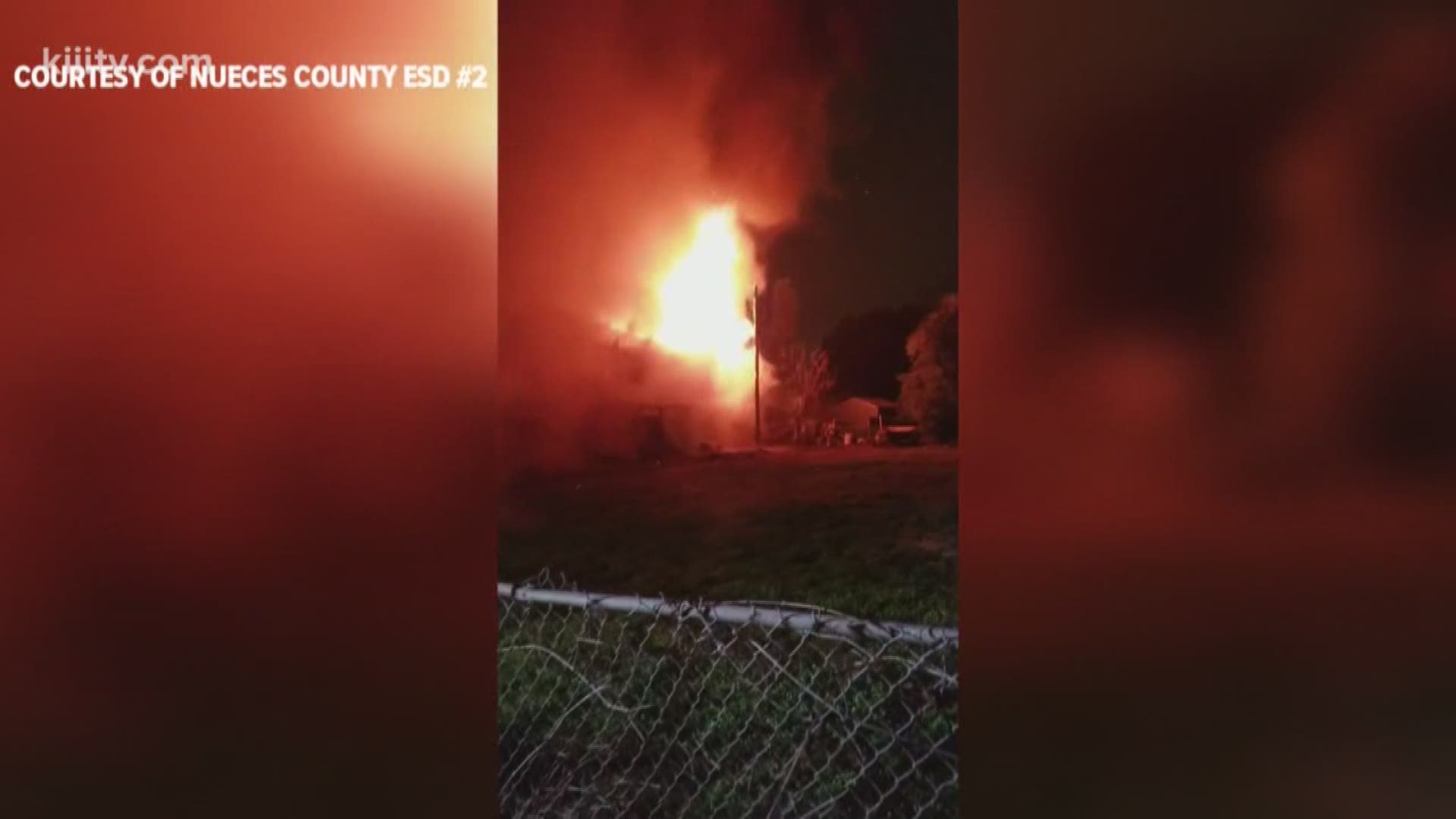 The fire broke out on the 700 Block of Webb Street just after 4 a.m. Saturday.