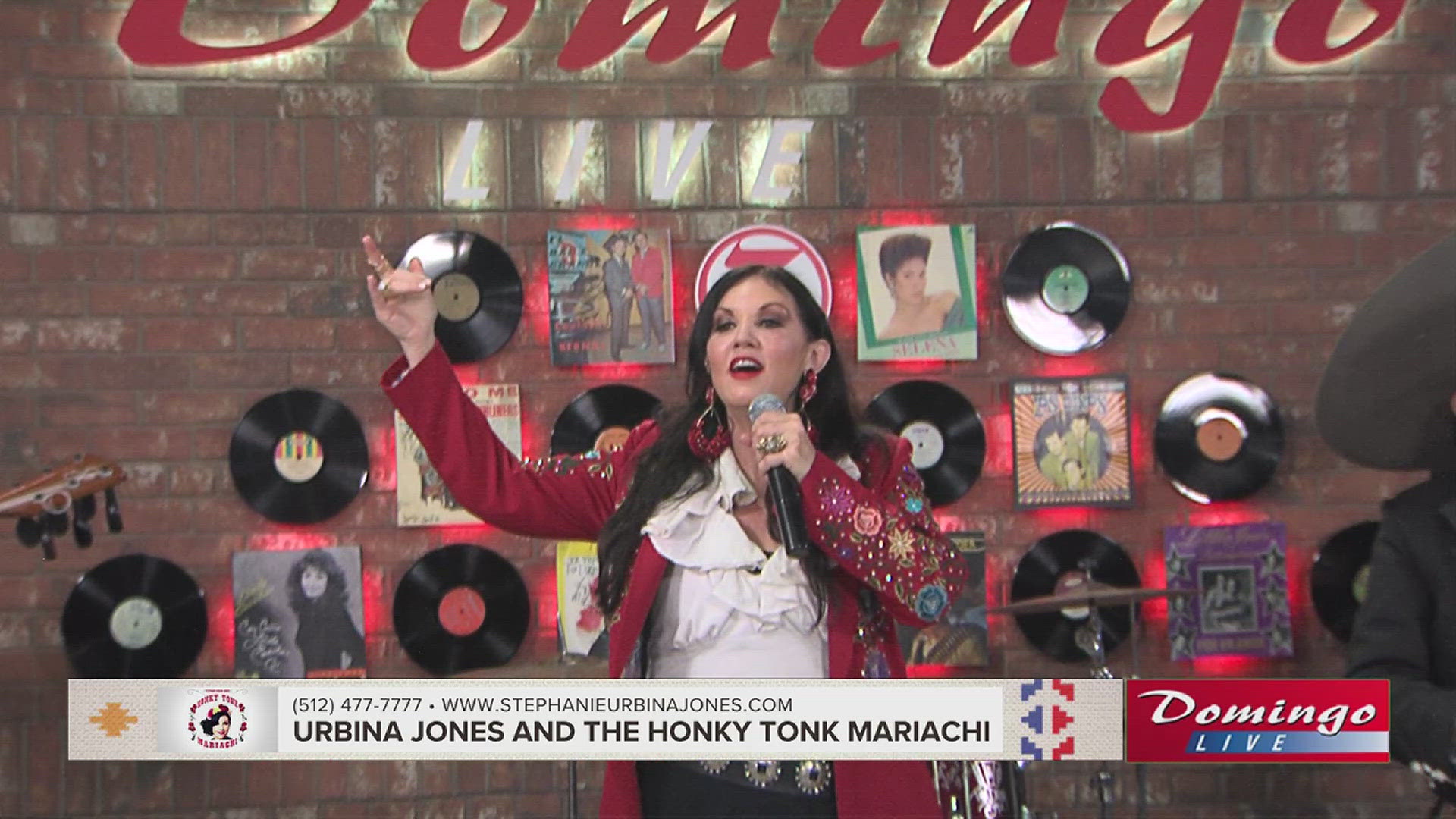 Urbina Jones and the Honky Tonk Mariachi joined us on Domingo Live to perform their song "Manuel's Destiny."