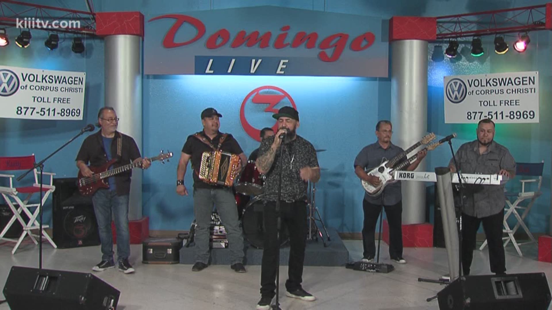 Art TIgerina Band Performing "La Misma" on Domingo Live!