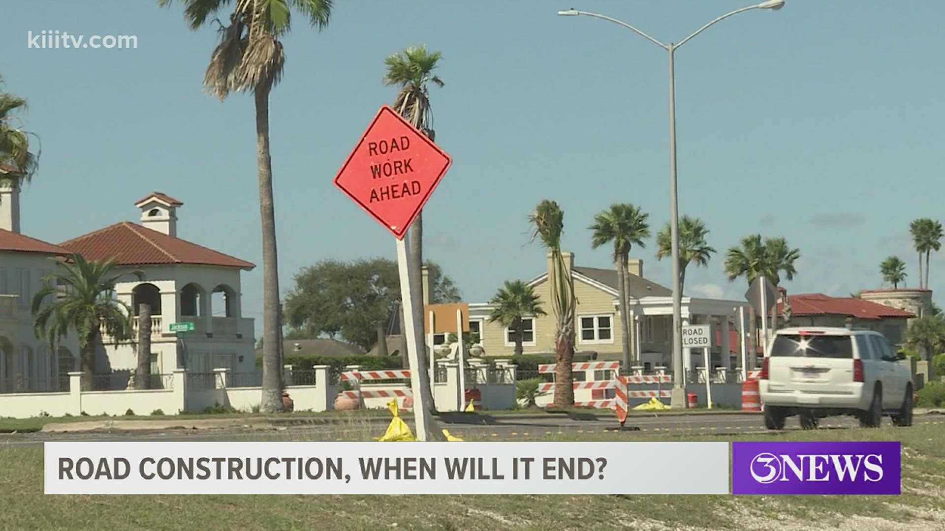 Airline Road is complete, but what about other projects. 3News spoke with the city about Ocean Drive and Ayers, they tell us the projects are almost done.
