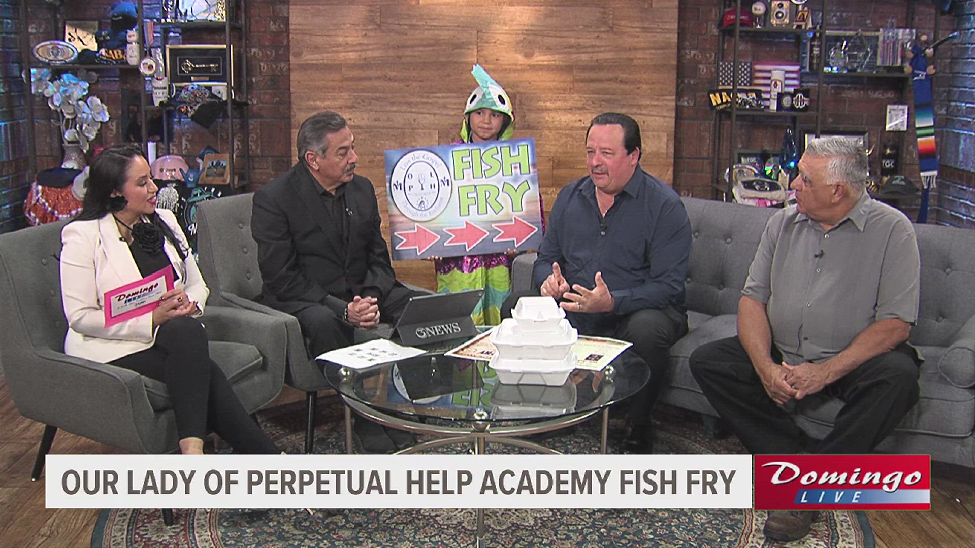 Our Lady of Perpetual Help Academy talk about their fish fry drive thru with proceeds benefitting the school, on March 5 and every Friday until April 11.