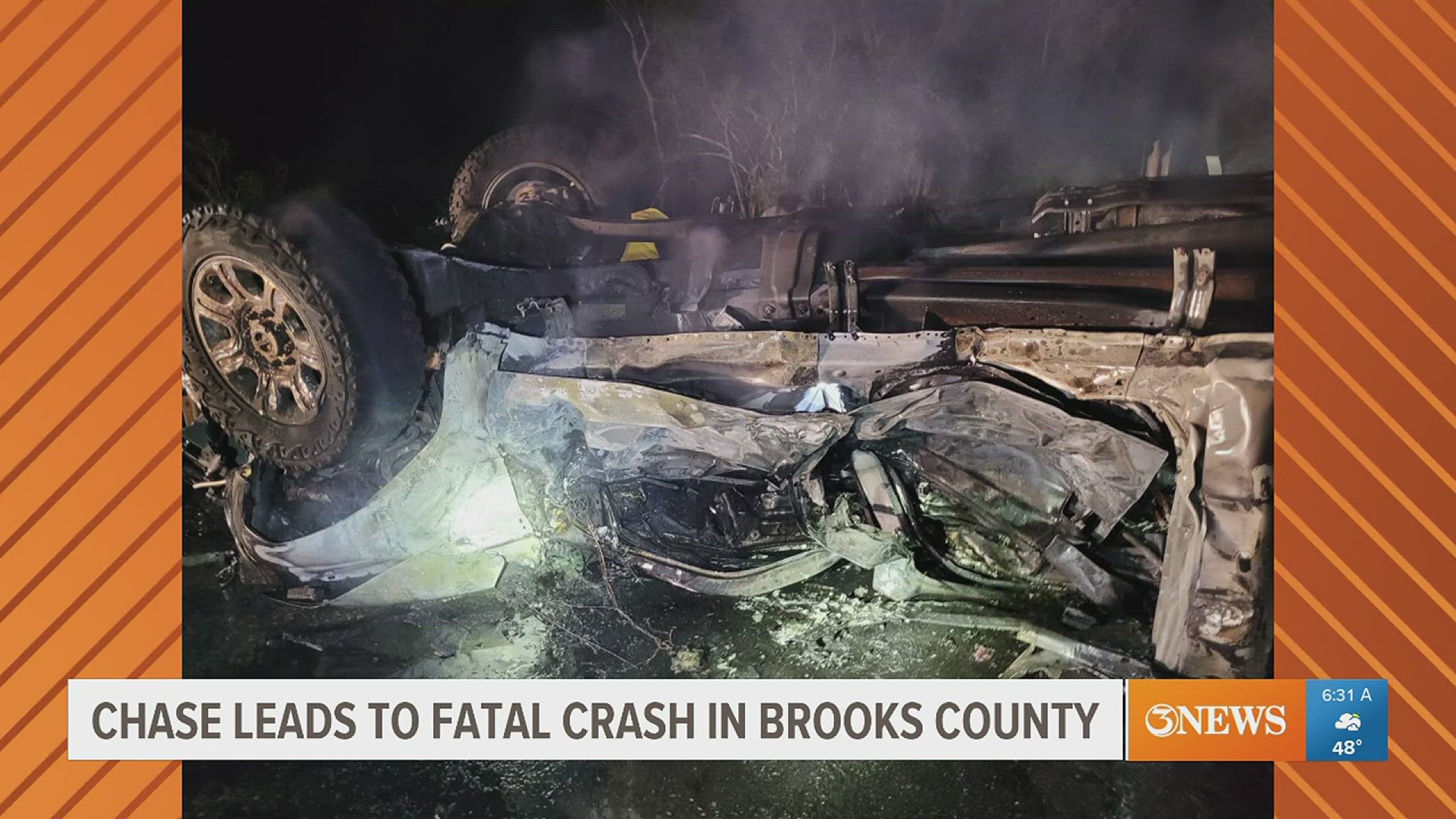 One person dead after trying to evade Brooks County deputies