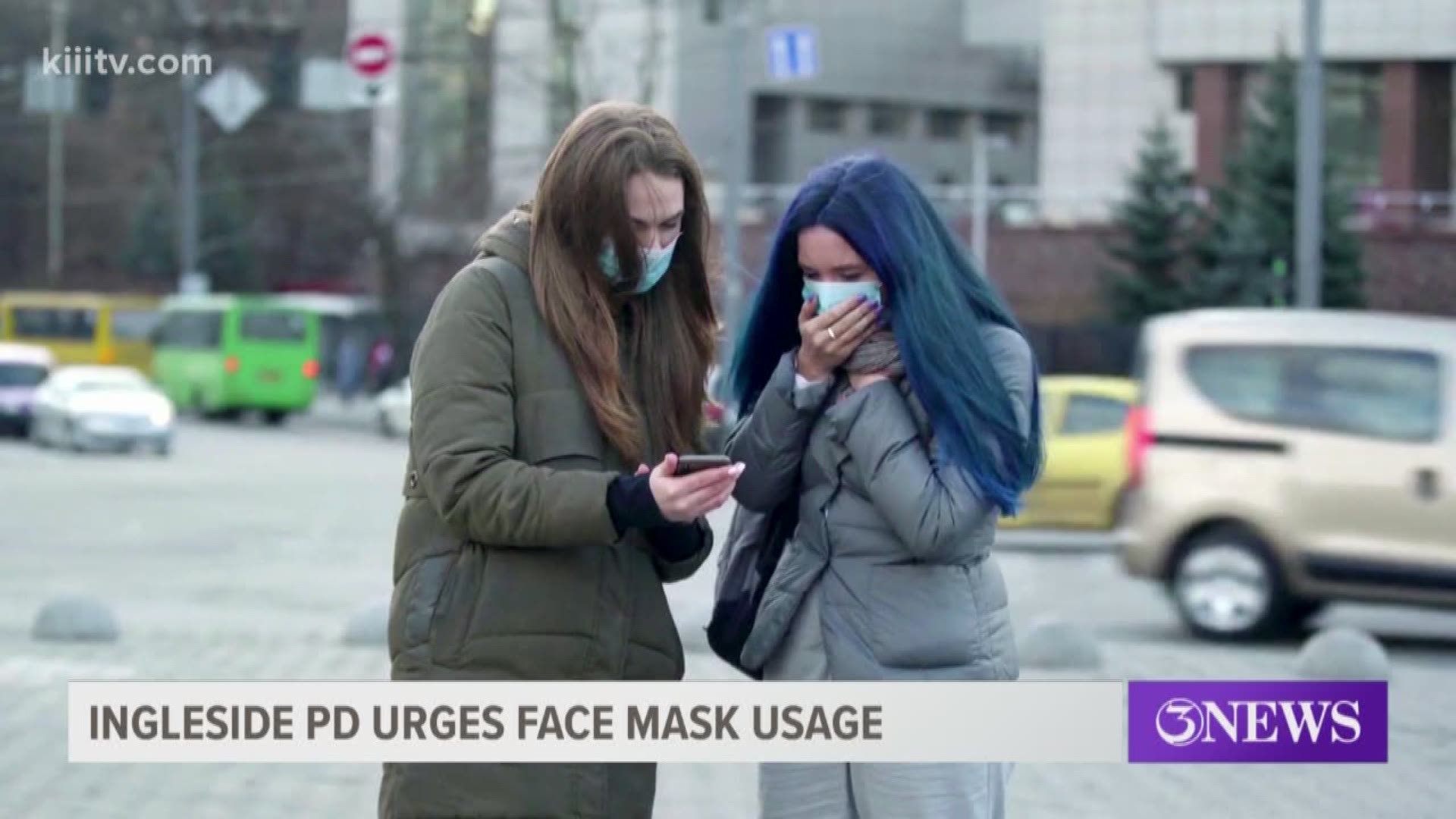 The Police Department is asking businesses, residents and visitors to voluntary wear face masks in public.