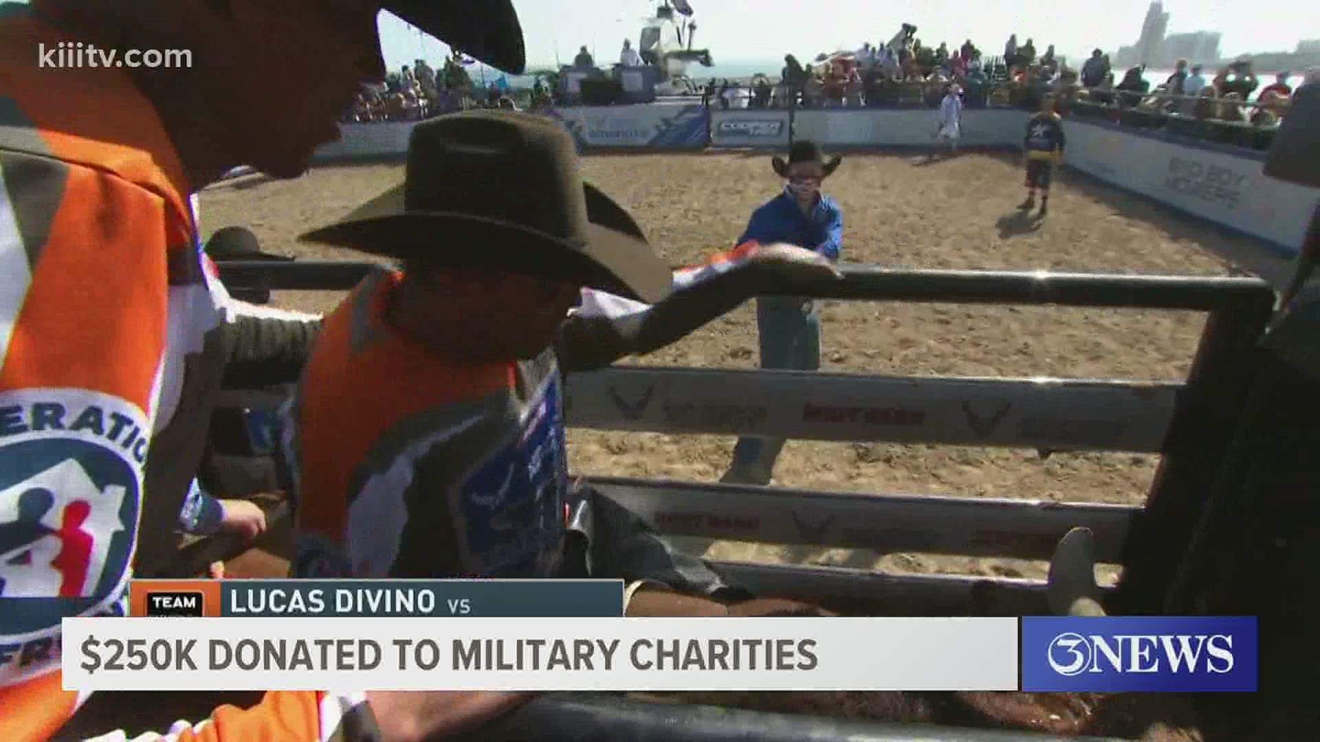 The PBR Cowboys for a Cause event raised $250,000 for Operation Homefront and other military charities.