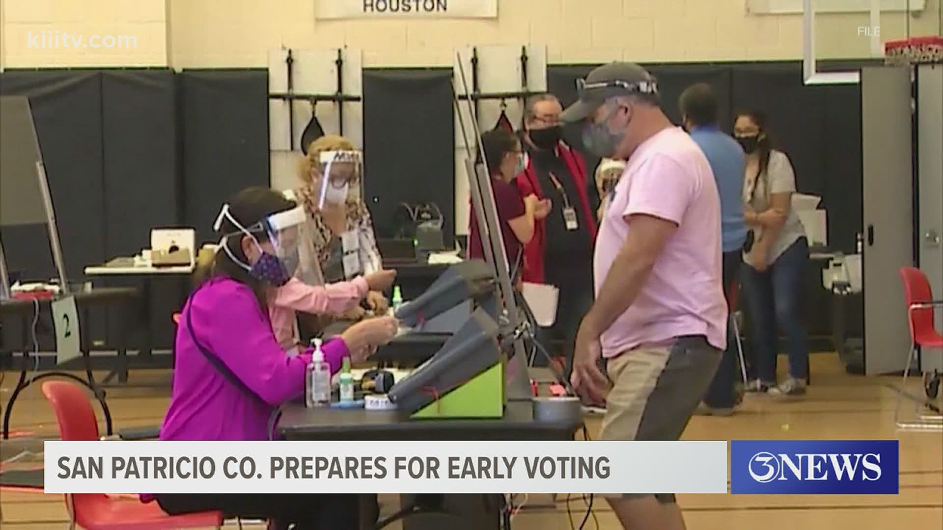 3News spoke with San Patricio County Elections Administrator about how the county is preparing voting locations in the middle of a pandemic.