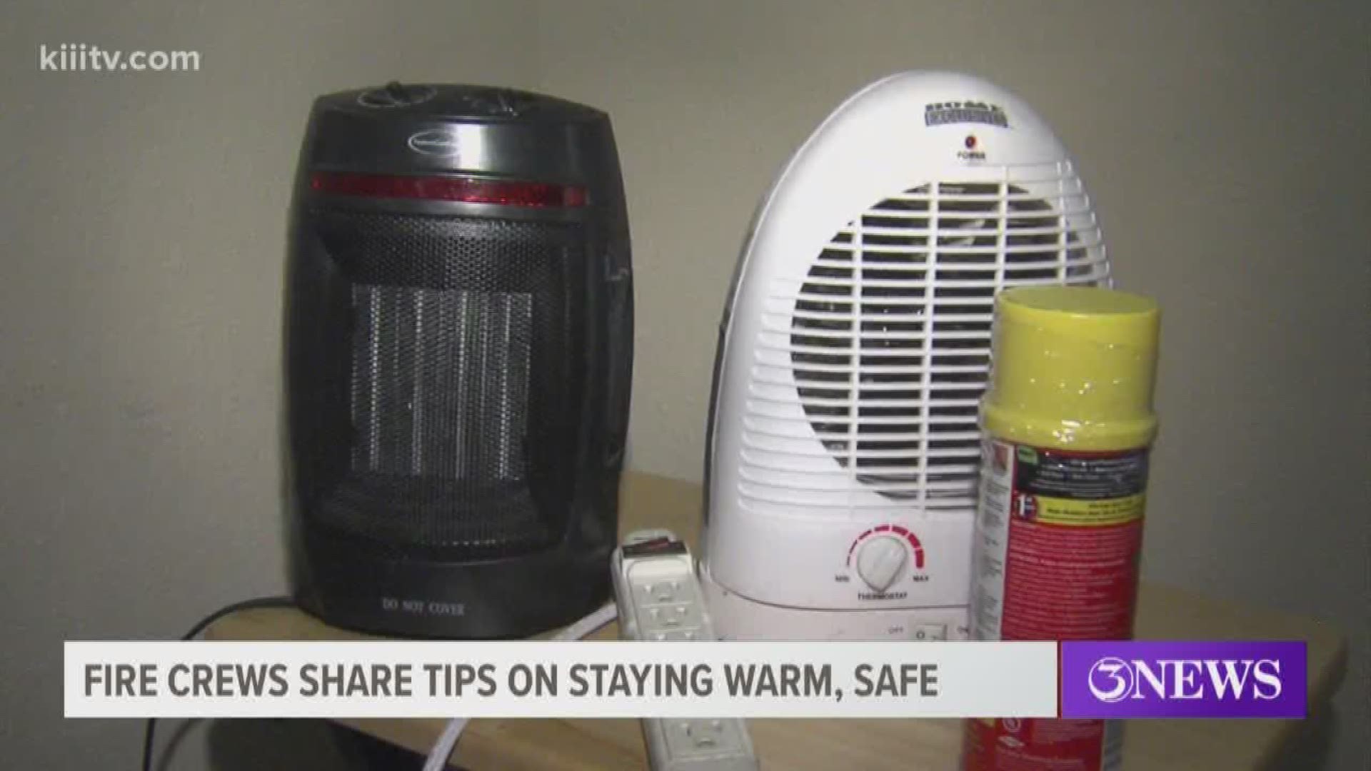 Now that cold weather is finally here, Corpus Christi fire crews want to remind you to stay safe as you turn on those heaters!