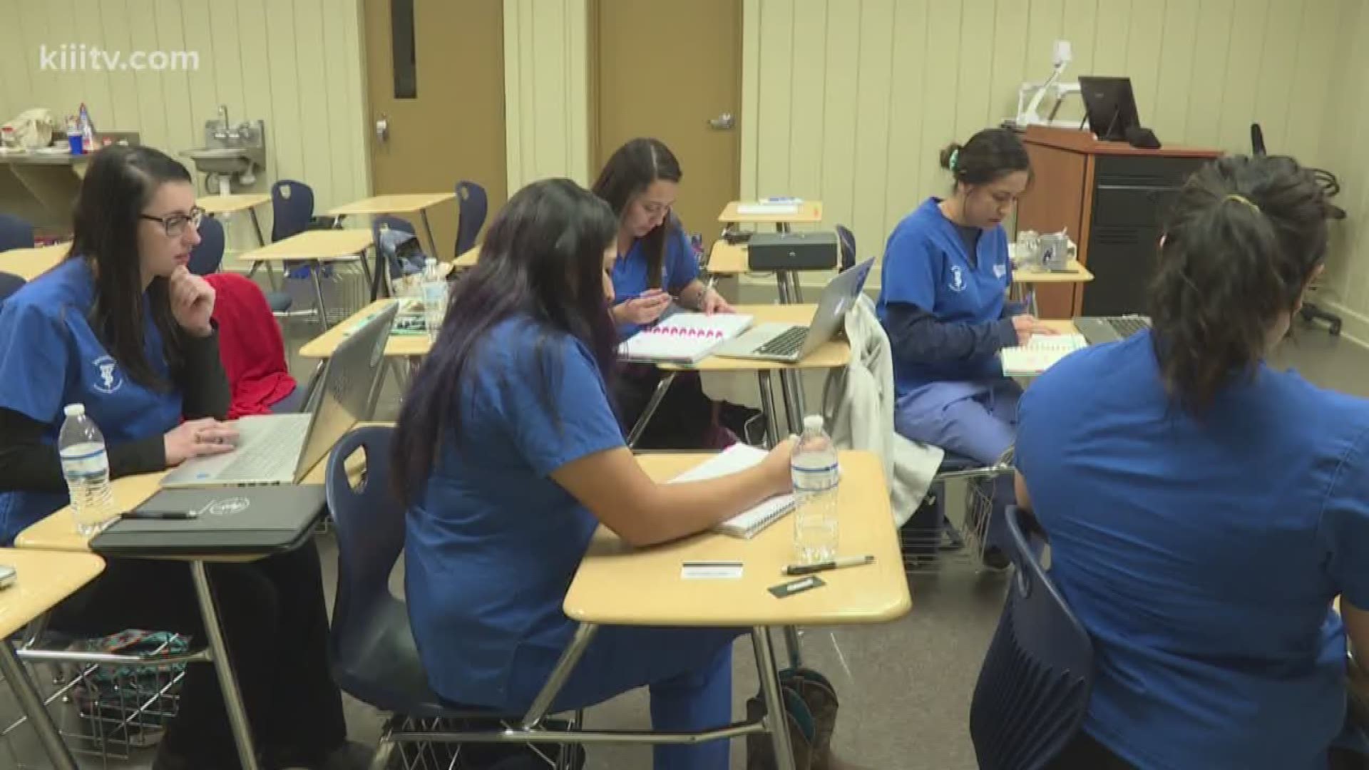 Some students at Texas A&M University-Kingsville are hoping to become veterinary technicians, and they received some great news on Monday.
