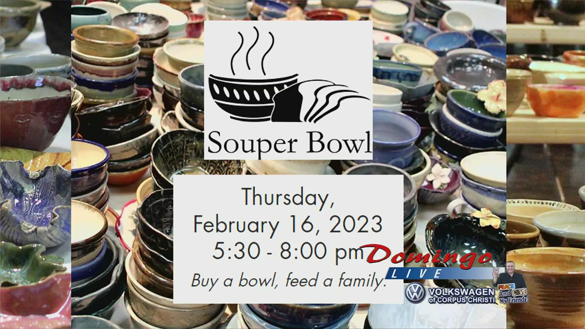 Art Center Executive Director Dianna Bluntzer Sherman joined us live to dish out the details of the 2023 Souper Bowl, which is back for the first time since COVID.