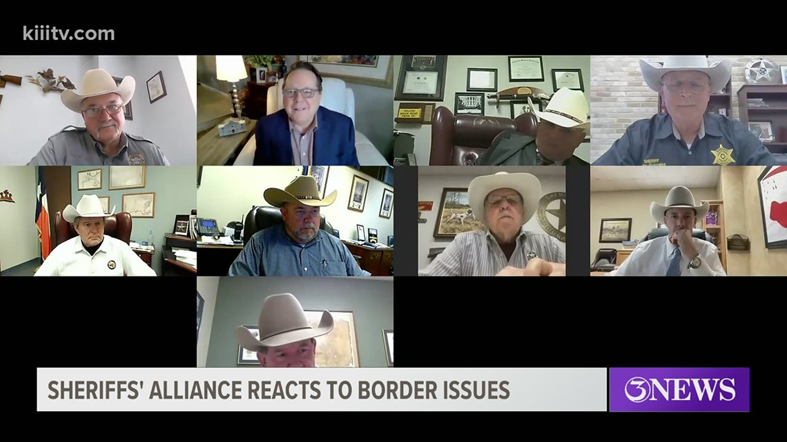 Texas Sheriffs' Regional Alliance discuss the impacts of Biden administration immigration policy - Vimarsana News