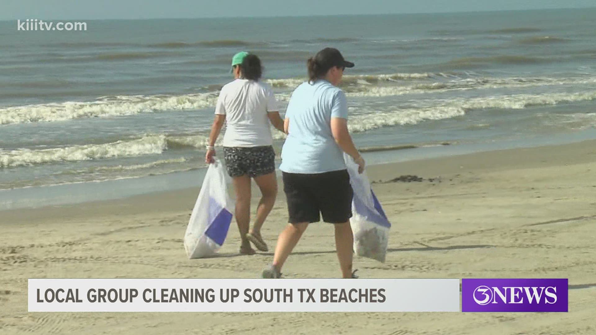 Owner of ‘Ocean Vida’, Brian Stubbs says this is the second cleanup they have hosted here this year and they plan to do a few more this summer.