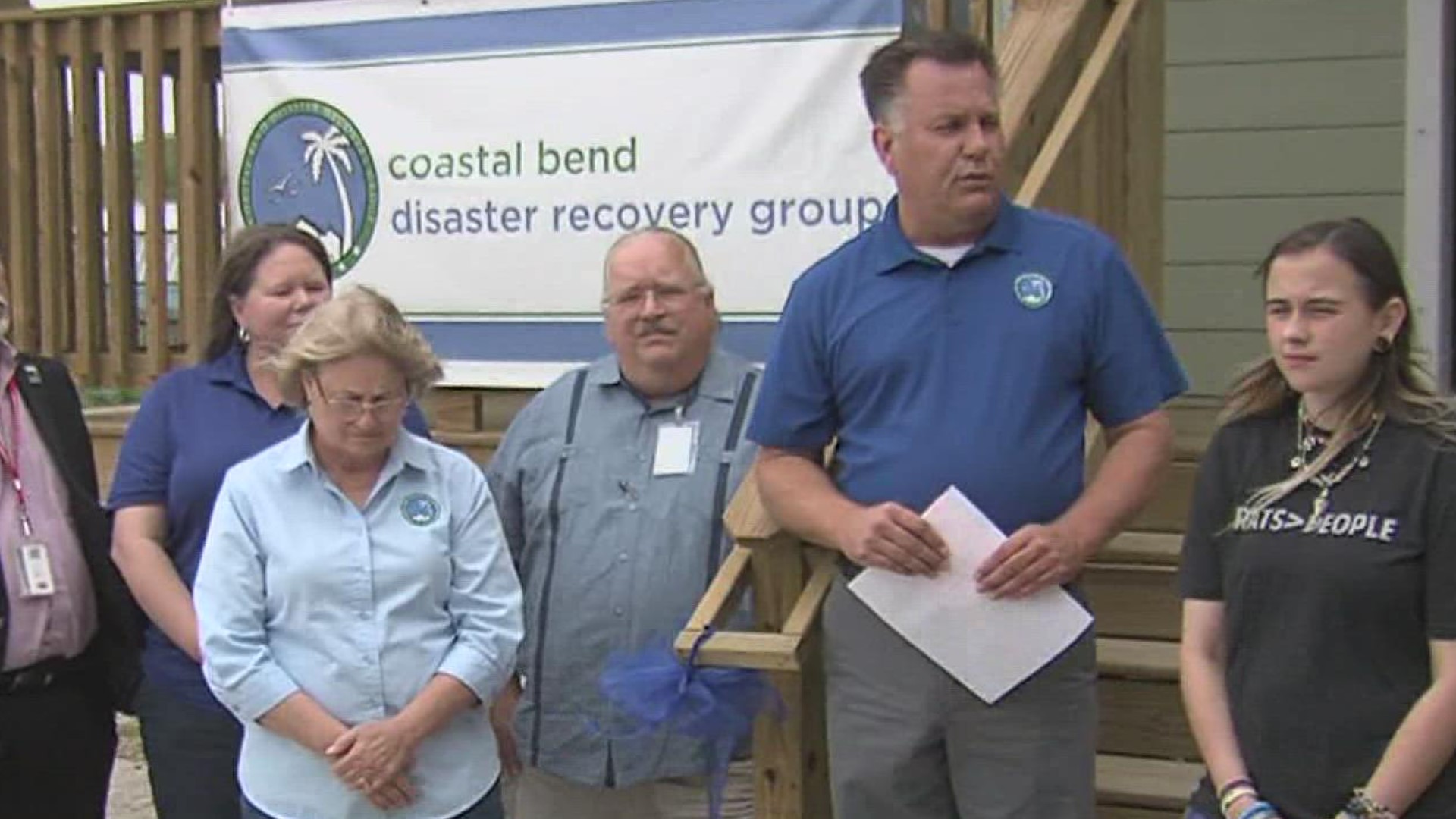 The CBDRG has helped to rebuild 160 homes that were destroyed by Harvey.