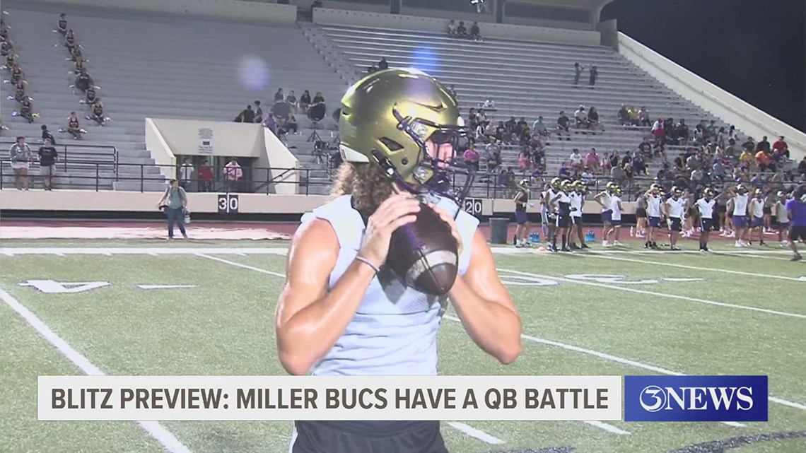 Miller Bucs with a QB battle in camp