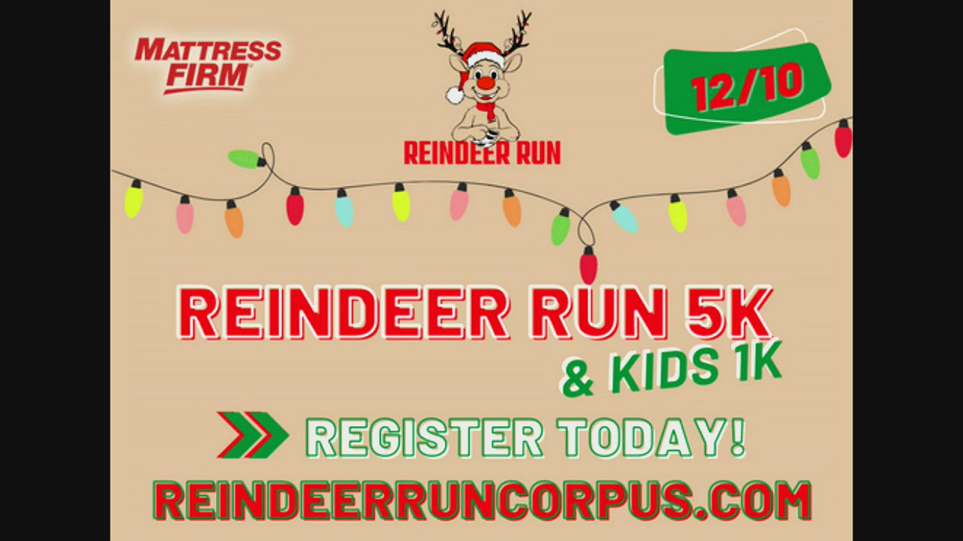 HOT Z95's Gino Flores joined us live to give us the rundown for the 11th annual Reindeer Run on Dec. 10th.
