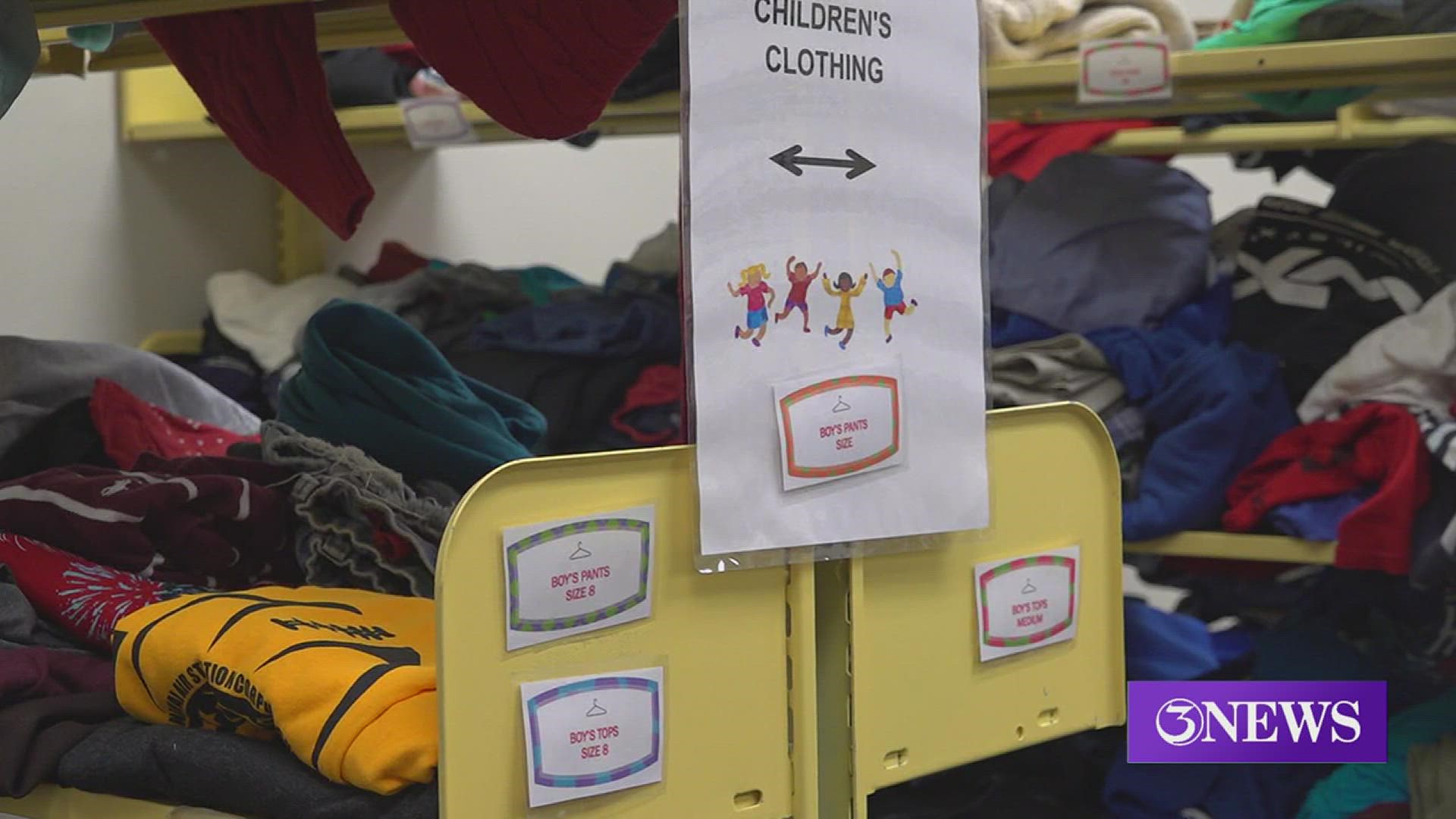 The Corpus Christi Independent School District is doing their part to help families in need with their Caring Corner.