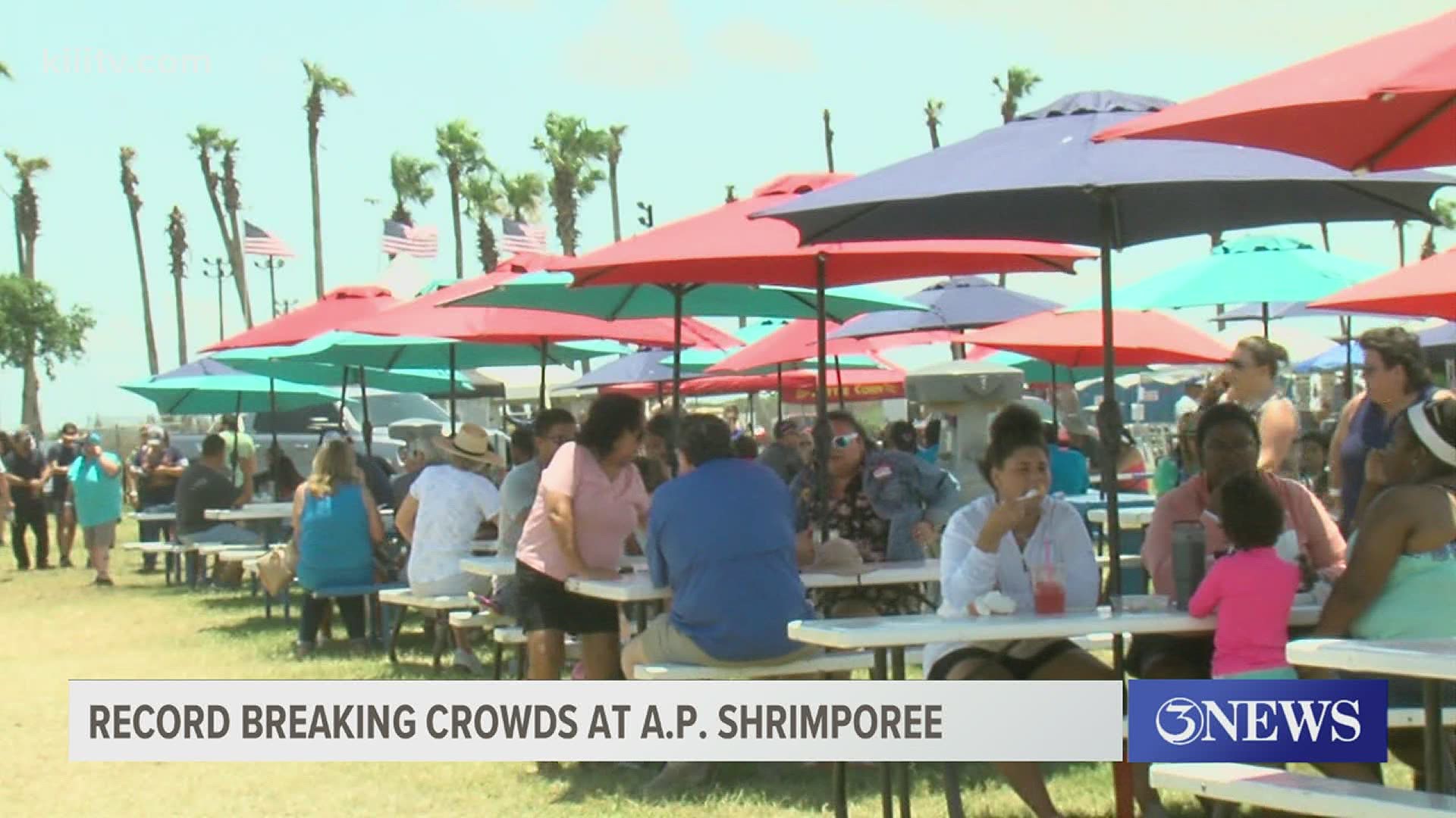 Sunday might have been the last day of the 73rd Annual Shrimporee weekend in Aransas Pass, but organizers say there was record numbers when it came to the crowds.