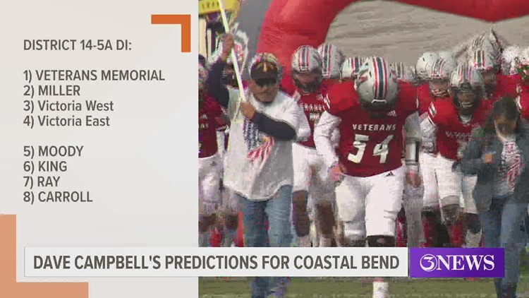 Dave Campbell's Coastal Bend Predictions: Large Schools - 3Sports