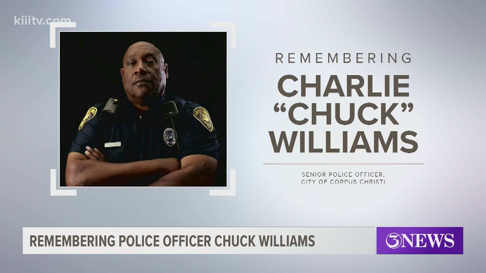 Senior Officer Williams has been on the force over 35 years, and most recently was assigned to the Department's Directed Patrol Division.