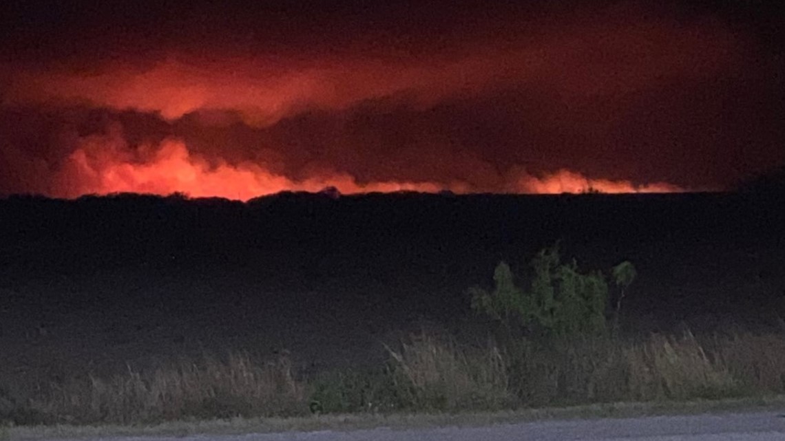King Ranch 'Borrega Fire' 20% contained - Vimarsana News