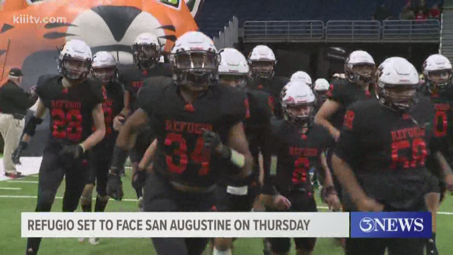 Refugio will have a rematch of the 2017 State Semifinals against San Augustine on Thursday.