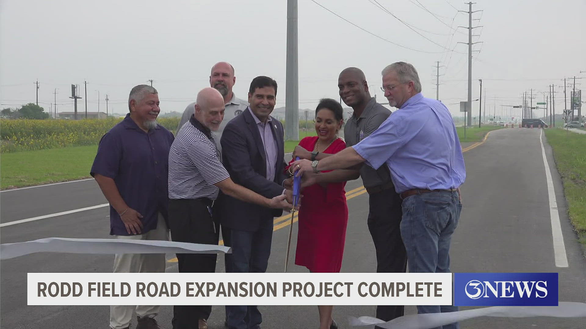 Funds from Bond 2022 helped extend Rodd Field Road south of Yorktown Boulevard to Alder Drive as well as provide another outlet to Rancho Vista.