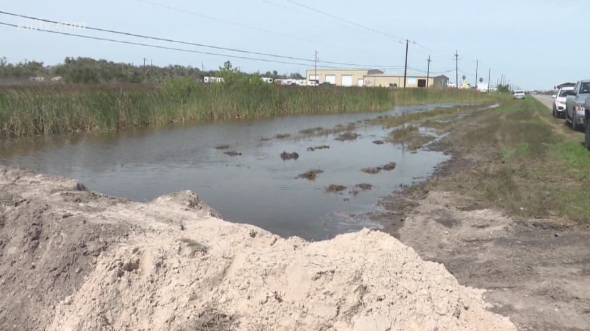 The City of Aransas Pass said they are currently using several different techniques to pinpoint where the leak is.