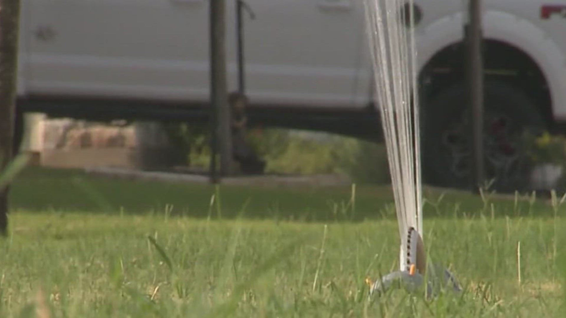 Enforcement officers are giving out warnings for those caught disregarding the city's water restrictions.