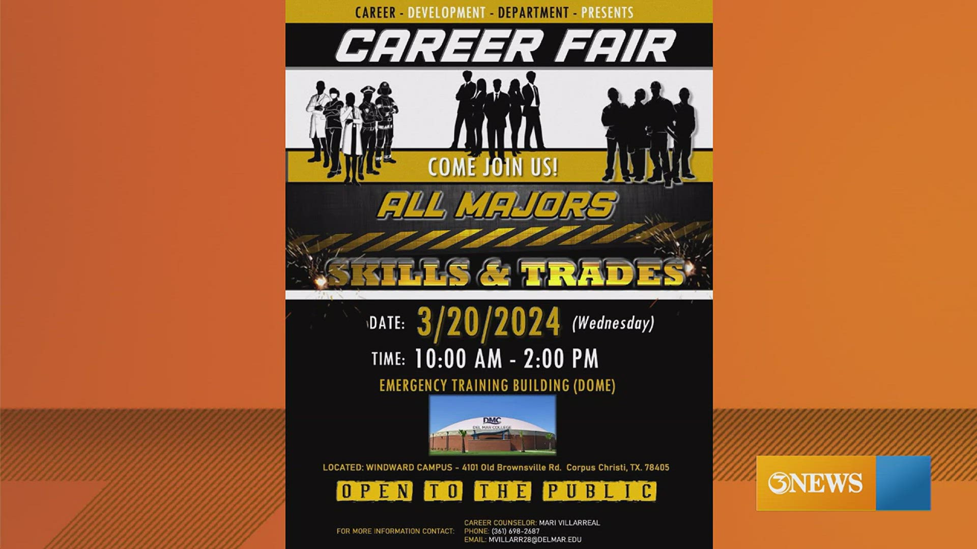 More than 60 employers from administrative, nursing and the industrial field will be on deck ready to read your resumes at next Wednesday's skills and trade fair.