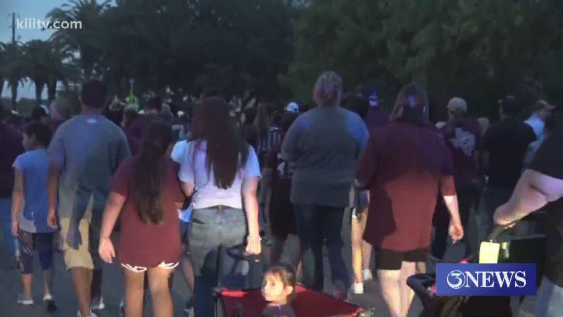 On Monday, the community gathered for a candle light vigil to remember 16-year-old Gavin McFarland. The Sinton High School student and his dad were gunned down after a road rage incident Sunday morning.