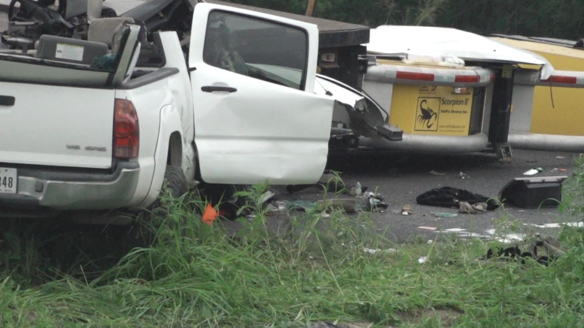 Driver critically injured in crash with construction truck near Odem ...