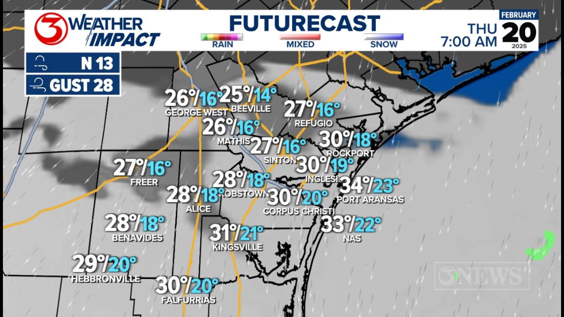 Strong cold front blows through Corpus Christi on Tuesday | kiiitv.com