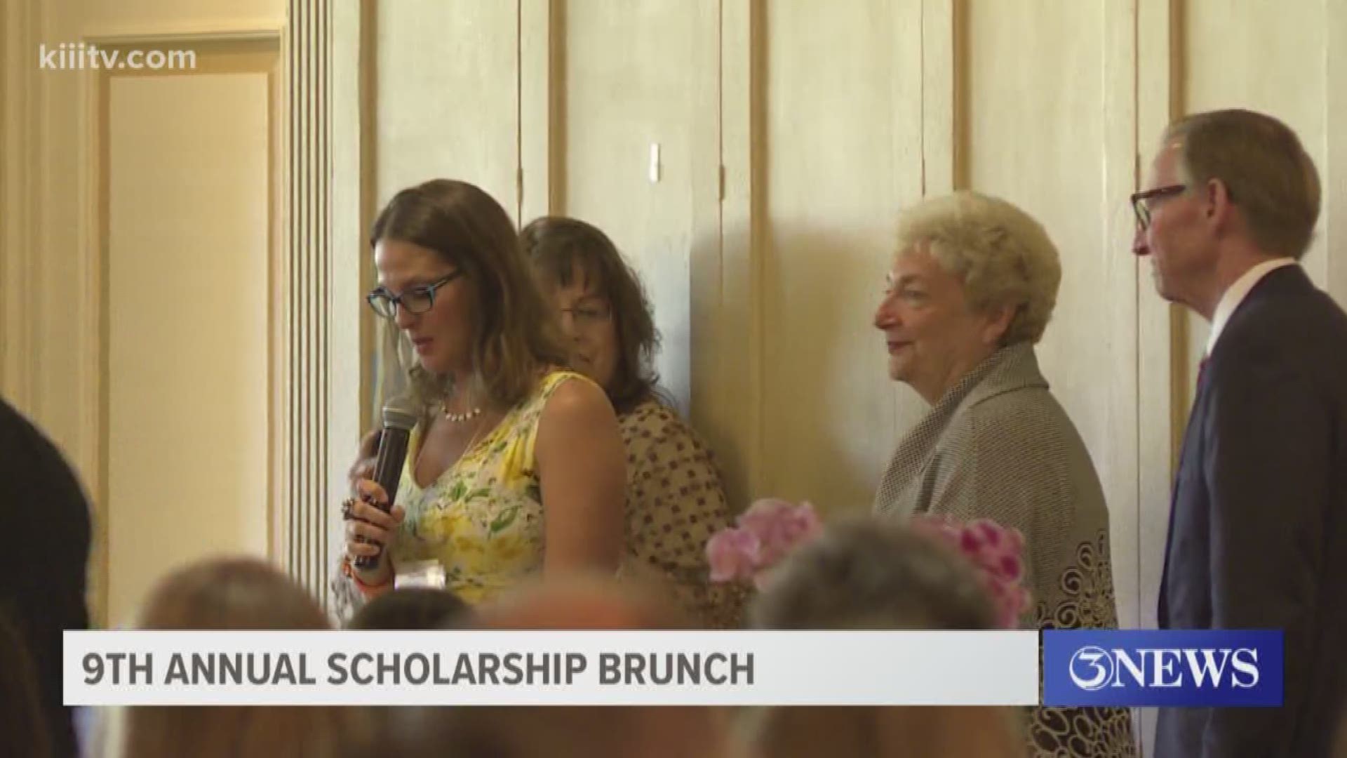 Students were awarded scholarships to help reach their goals.