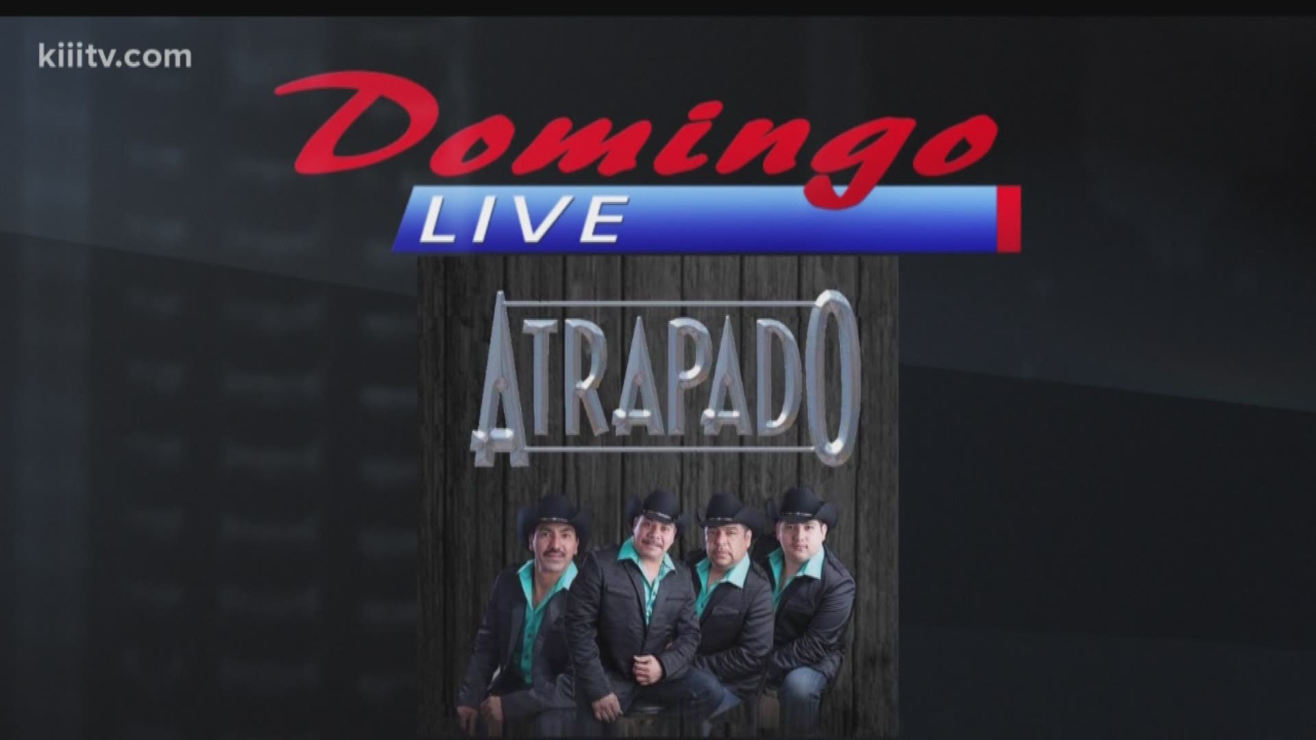Grupo Atrapado Performing on Domingo Live!