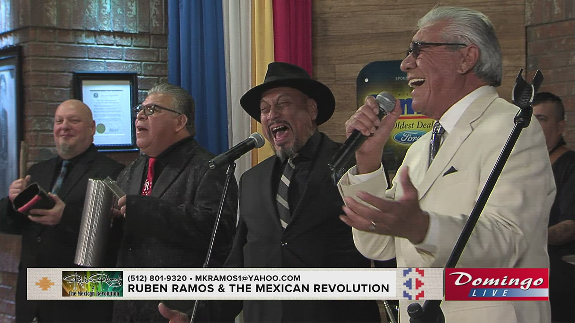 Ruben Ramos & the Mexican Revolution joined us on Domingo Live to perform their song "Esta Vida."