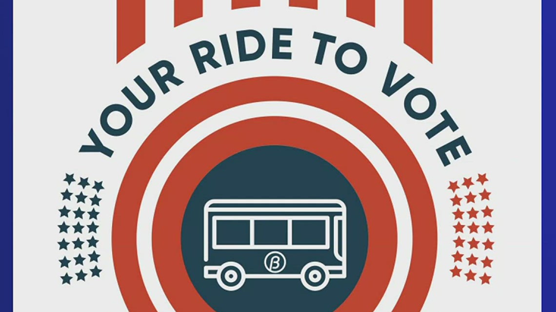 Free bus rides for primary voting | kiiitv.com